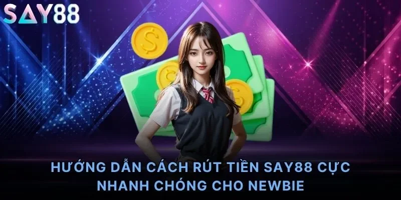 Hướng dẫn cách rút tiền Say88 cực nhanh chóng cho newbie