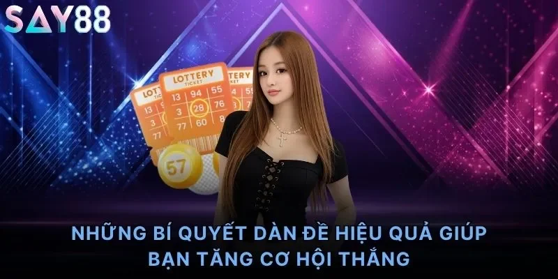 Những bí quyết dàn đề hiệu quả giúp bạn tăng cơ hội thắng