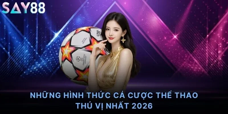 Những hình thức cá cược thể thao thú vị nhất 2026