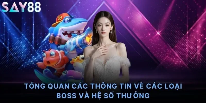 Tổng quan các thông tin về các loại boss và hệ số thưởng